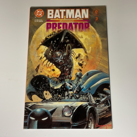 Batman Versus Predator - 1991 - 3 issue TPB series - Picture 6 of 9